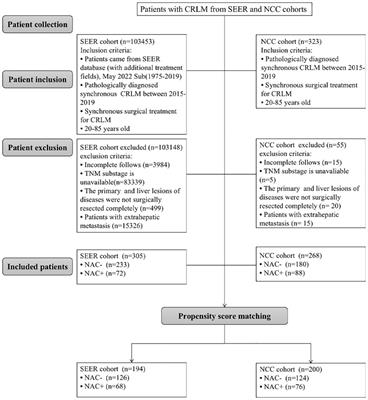 Oncological outcomes of neoadjuvant chemotherapy in patients with resectable synchronous colorectal liver metastasis: A result from a propensity score matching study